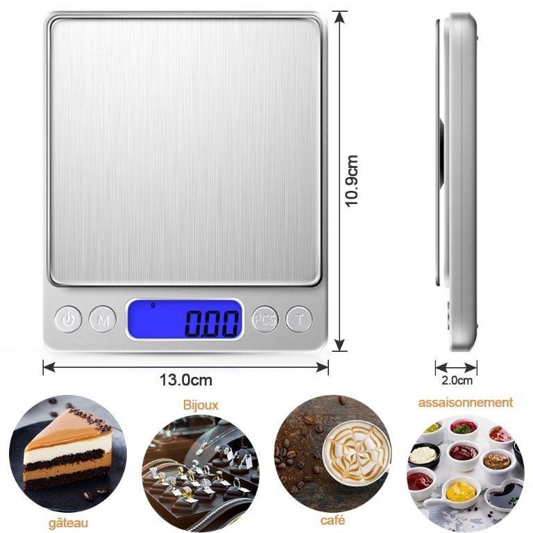 Precision Scale 500g/0.01g, Diyife Mini Pocket Scale Kitchen