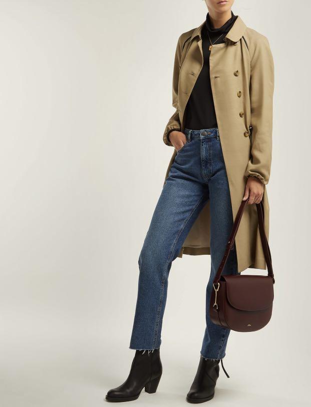 APC A.P.C. Odette leather cross body bag