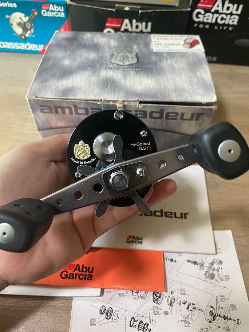 ABU GARCIA AMBASSADEUR MÖRRUM ZX 1600BJ REEL, Sports Equipment