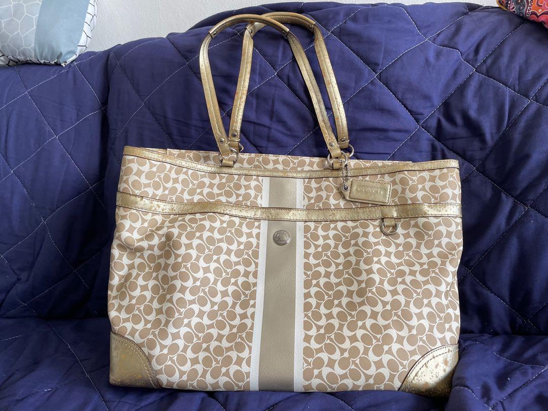Used coach diaper bag on sale