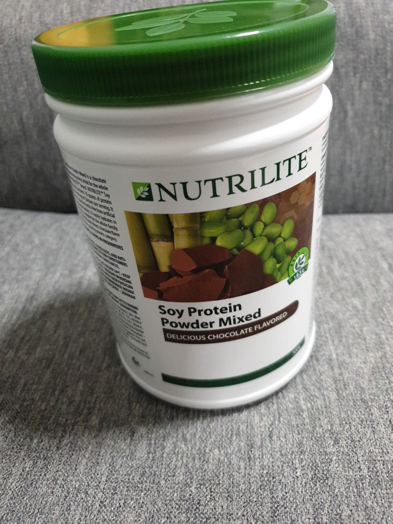 Amway Nutrilite Soy Protein (Chocolate), Health & Nutrition, Health