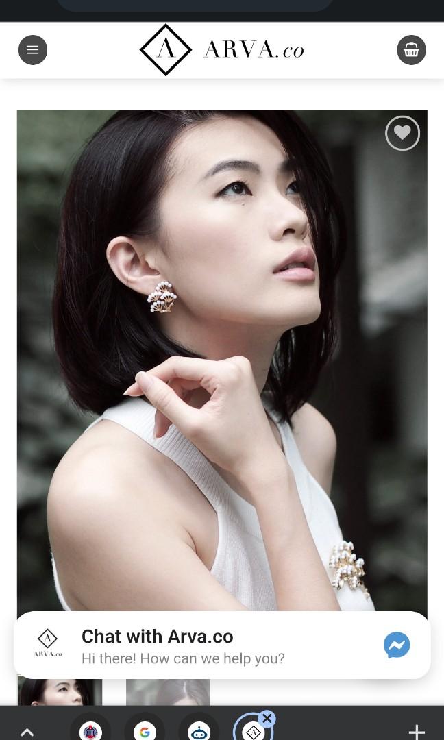 Arva Sakura earrings brand new Women s Fashion Jewelry