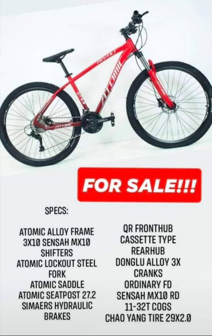 Atomic revolt sale 29er