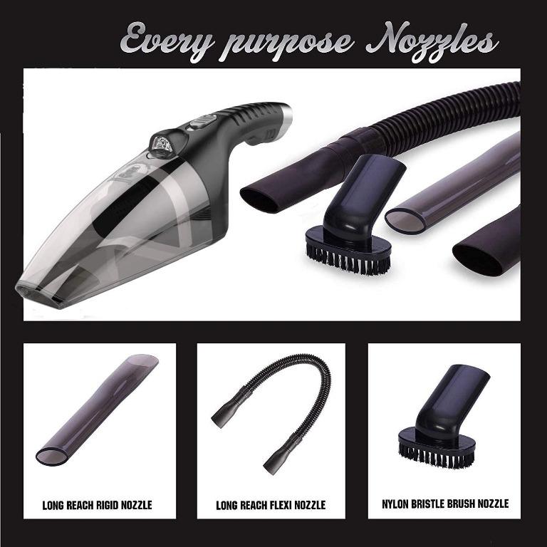 AutoGrandpa Car Vacuum Cleaner 12V, Powerful 120W 6000PA Suction