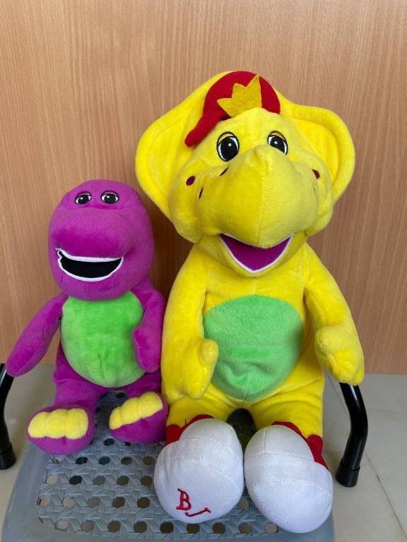 Barney & BJ soft toy, Hobbies & Toys, Toys & Games on Carousell