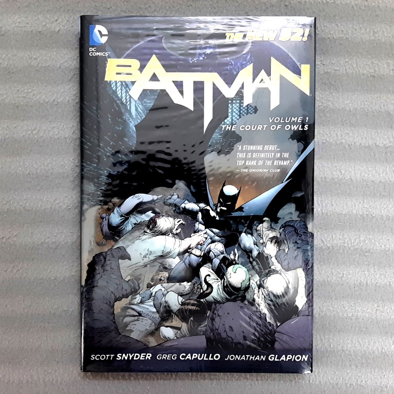 Batman HC Hardcover #1 New 52 (2nd Series) DC Comics (Scott Snyder, Greg  Capullo, Jonathan Glapion), Hobbies & Toys, Books & Magazines, Comics &  Manga on Carousell