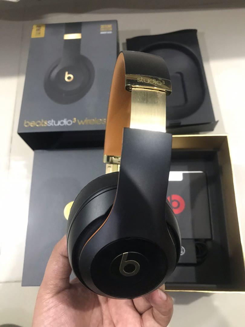 Beats studio 3 wireless gold original 