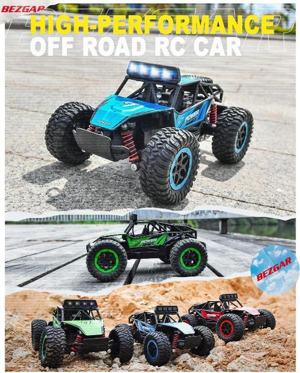 [C6618] BEZGAR 17S Toy Grade 120 Scale Remote Control Car, 2WD High