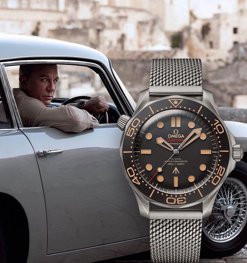 set Omega Seamaster James Bond 007 