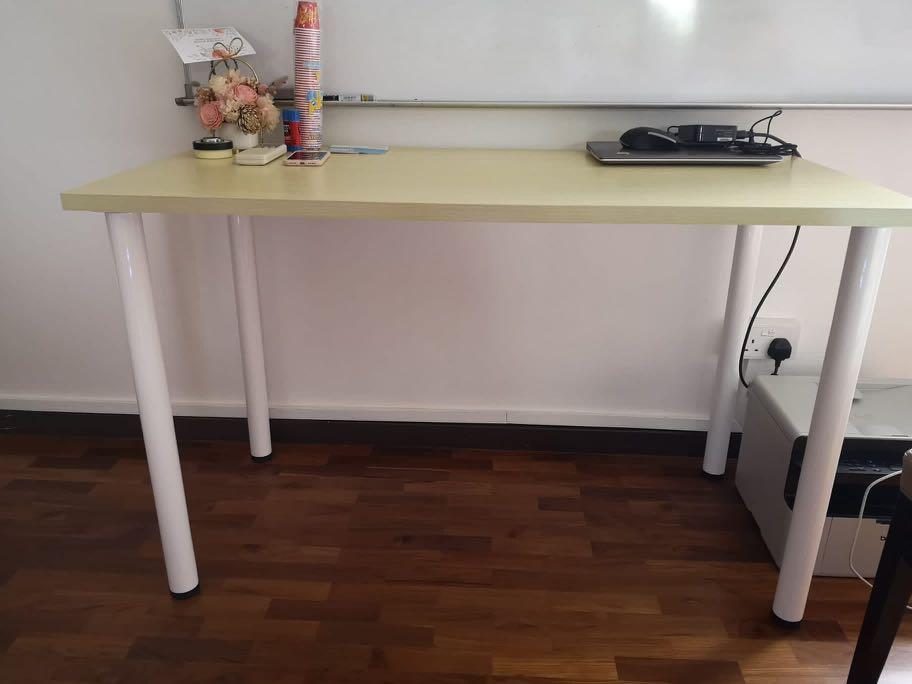 BNIB study desk similar to IKEA LINNMON / ADILS table, Furniture & Home