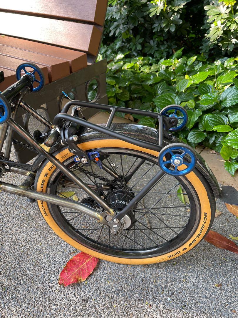Brompton 2019 Raw Lacquer 10 speed