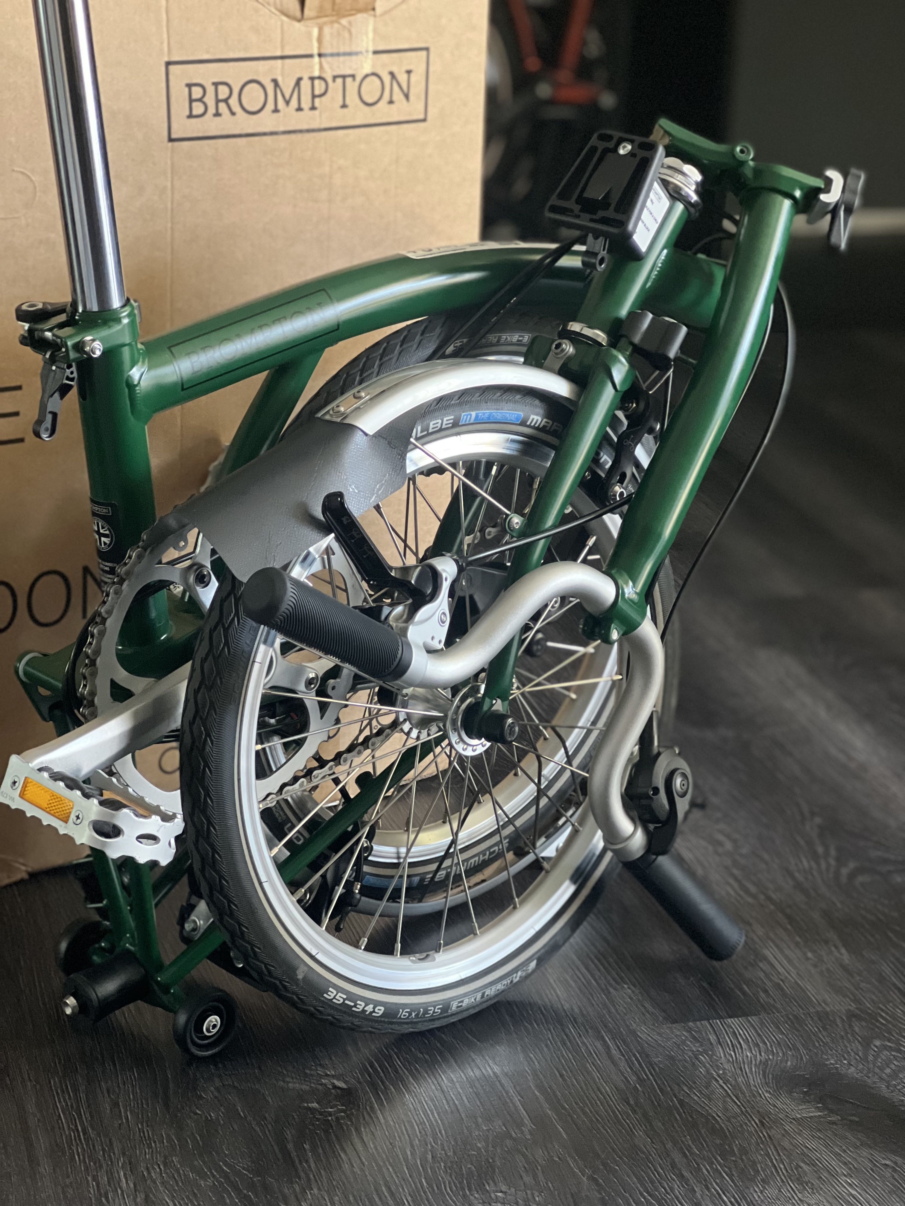 Brompton m2l 2025 racing green