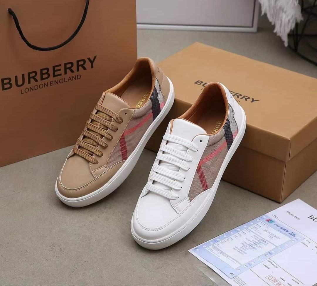 Burberry vintage checkerd sneakers (Category: Sneakers) located in Makati City. Submitted by luxurbagonlineshop (Listing ID 1148656720, Image 2). Description: .