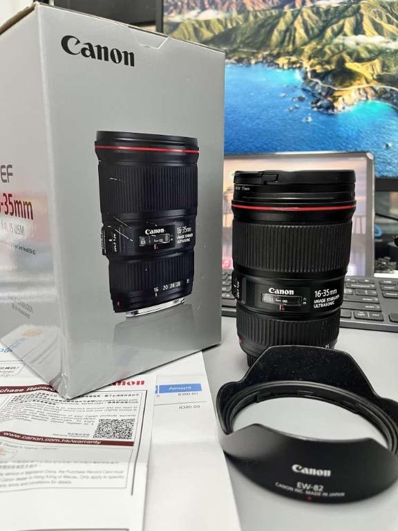 Canon EF 16-35mm F/4 L IS USM, 攝影器材, 相機- Carousell