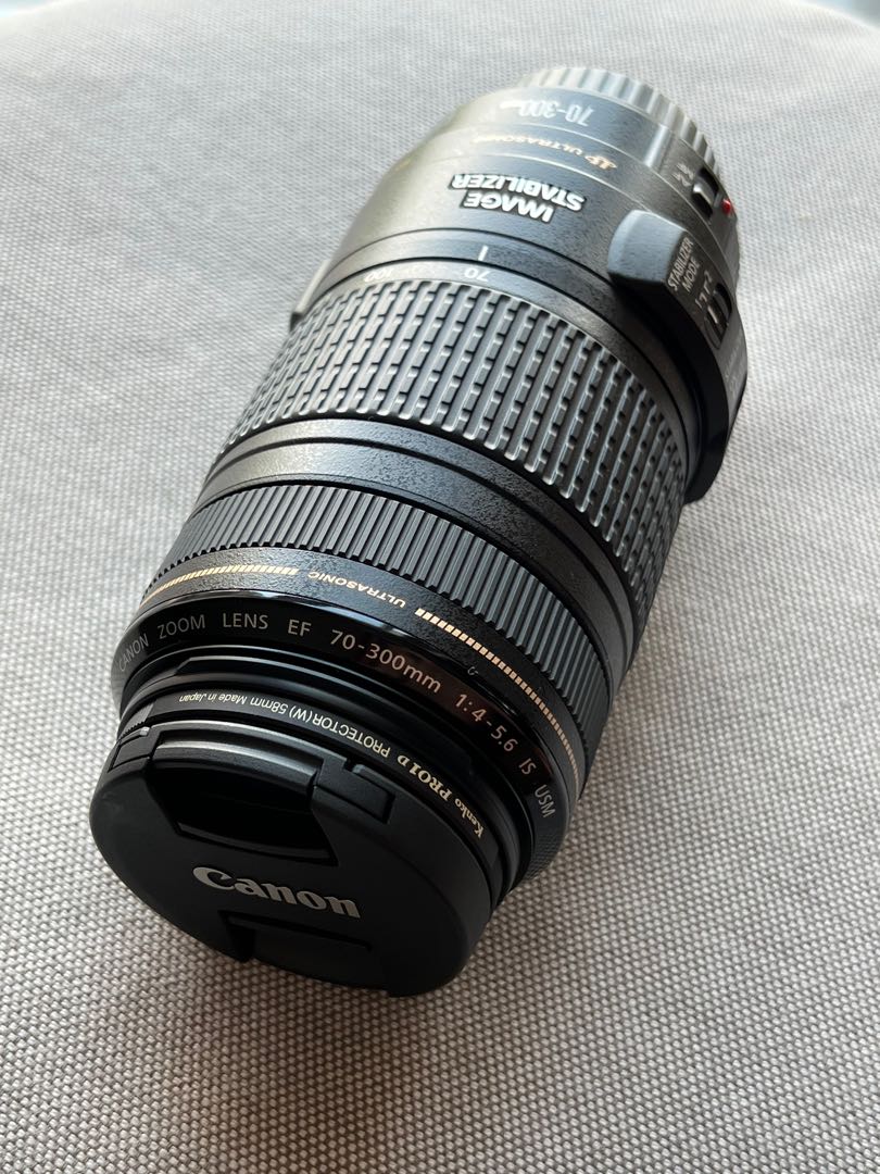 Canon Ef 70 300mm F 4 5 6 Is Usm Lens Photography Lens Kits On Carousell