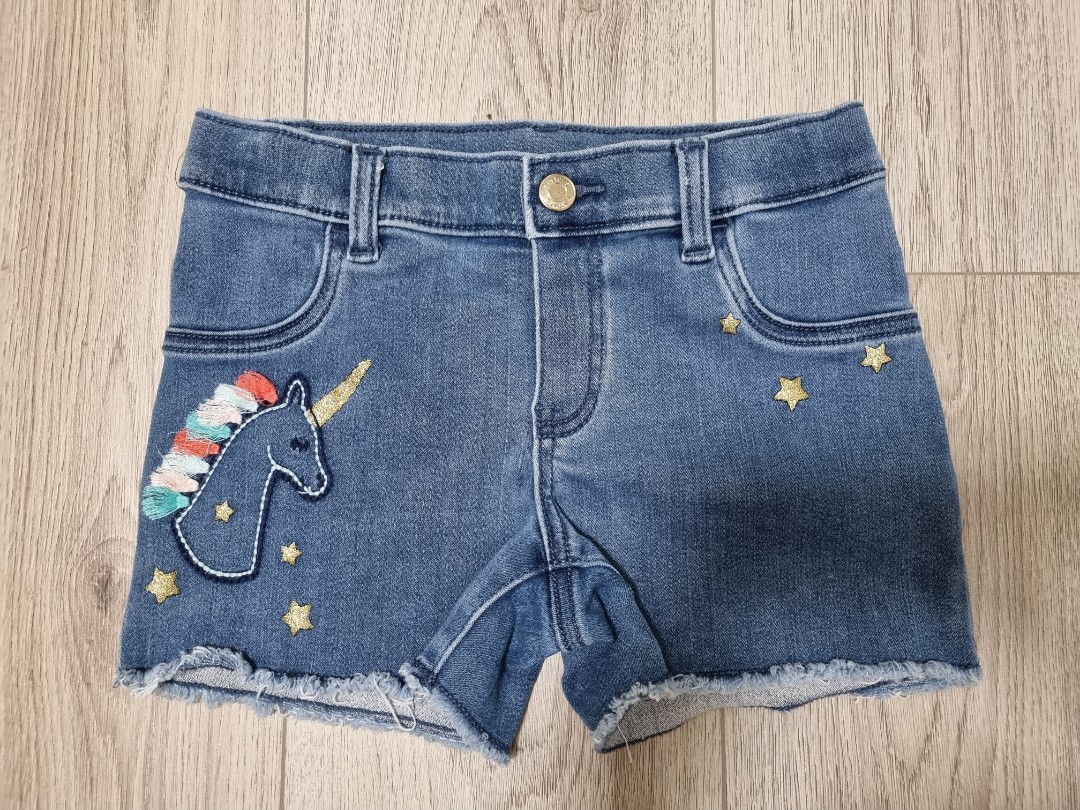 Unicorn denim shorts on sale