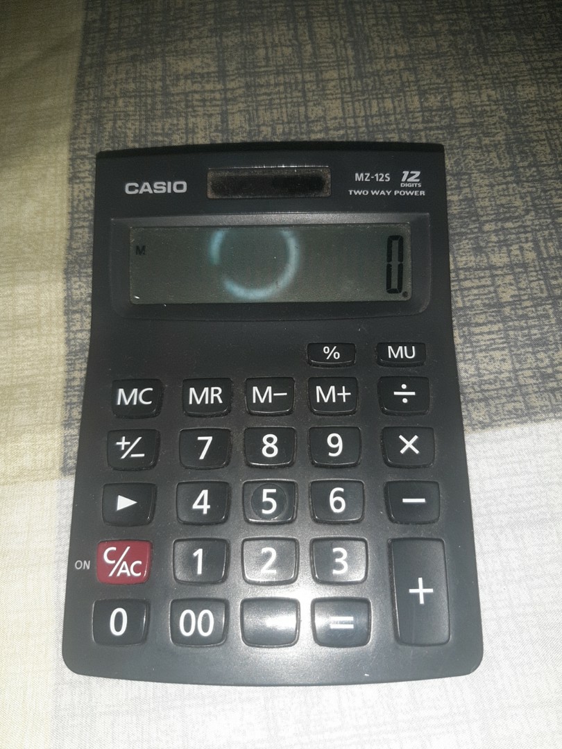 Casio Calculator MZ12S, Computers & Tech, Parts & Accessories, Other