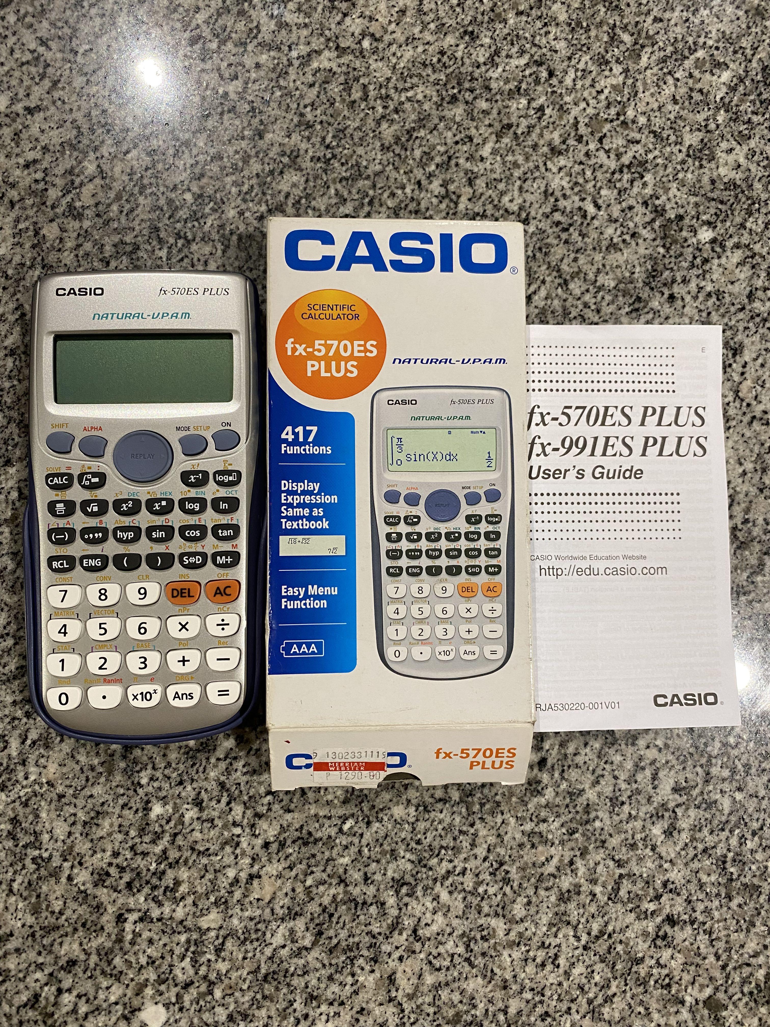 Casio fx-570ES Plus Scientific Calculator