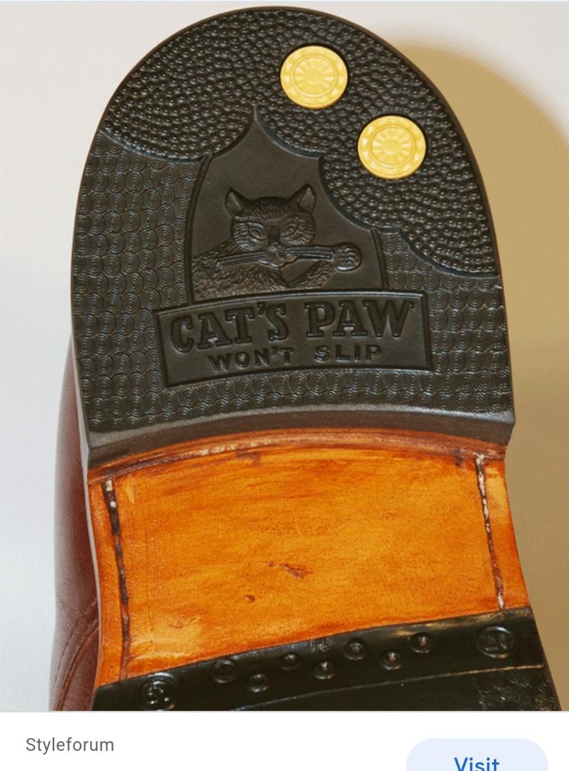 Cat s paws rubber heel NOS Men s Fashion Footwear Boots on