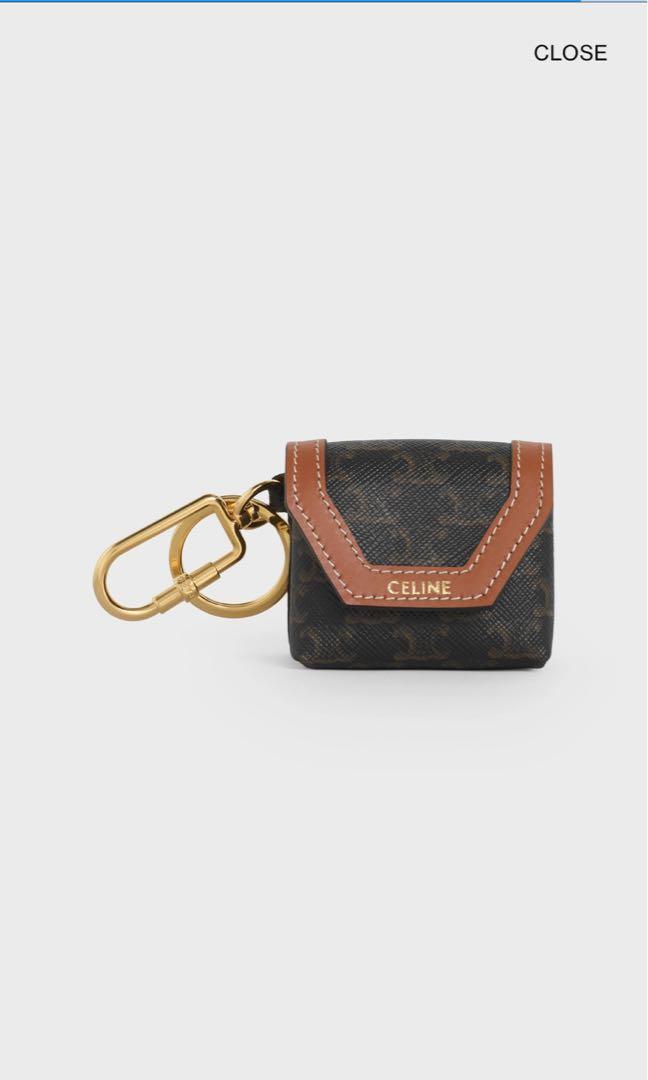 Celine keychain wallet top