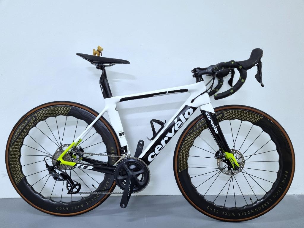 CERVELO S3 DISC ULTEGRA R8020 6560 SLR CARBON WHEELSET FULL BIKE