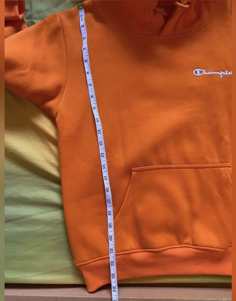 Champion Hoodie Jacket Orange
