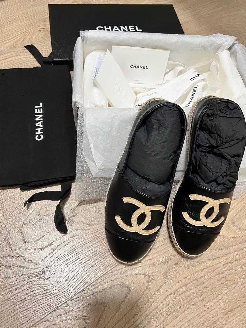 Chanel espadrilles size 35, Luxury, Sneakers & Footwear on Carousell