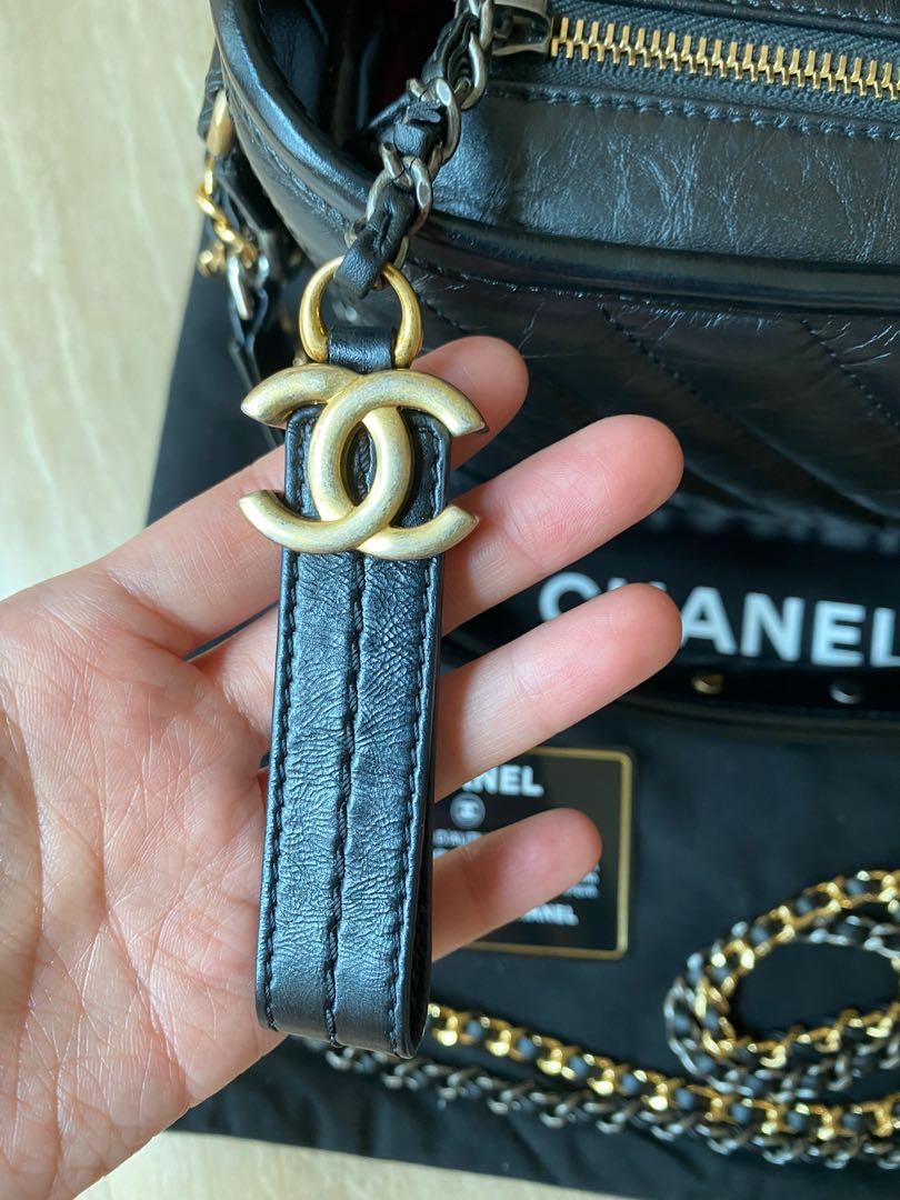 Gabrielle Small Chevron Metallic Leather Hobo Bag – Poshbag Boutique