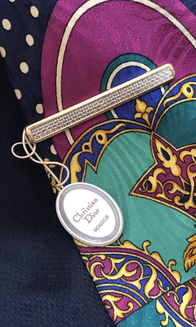 Christian Dior tie bar, Men's Fashion, Watches & Accessories, Ties on