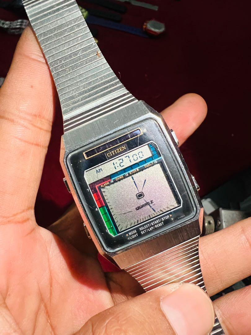 Dual time digital watch outlet