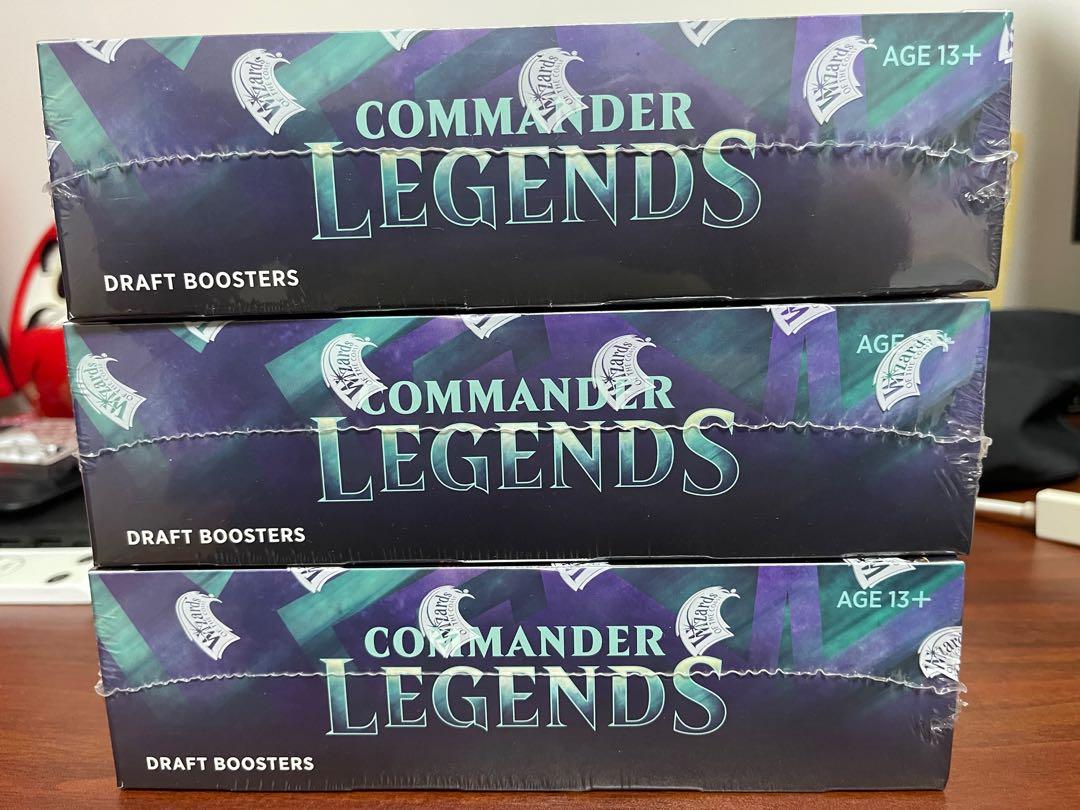 Commander Legends Draft Booster Box. 3 boxes available MTG English ...