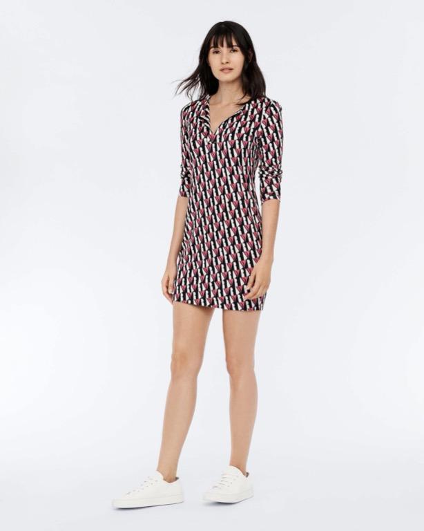 Dvf reina sales dress