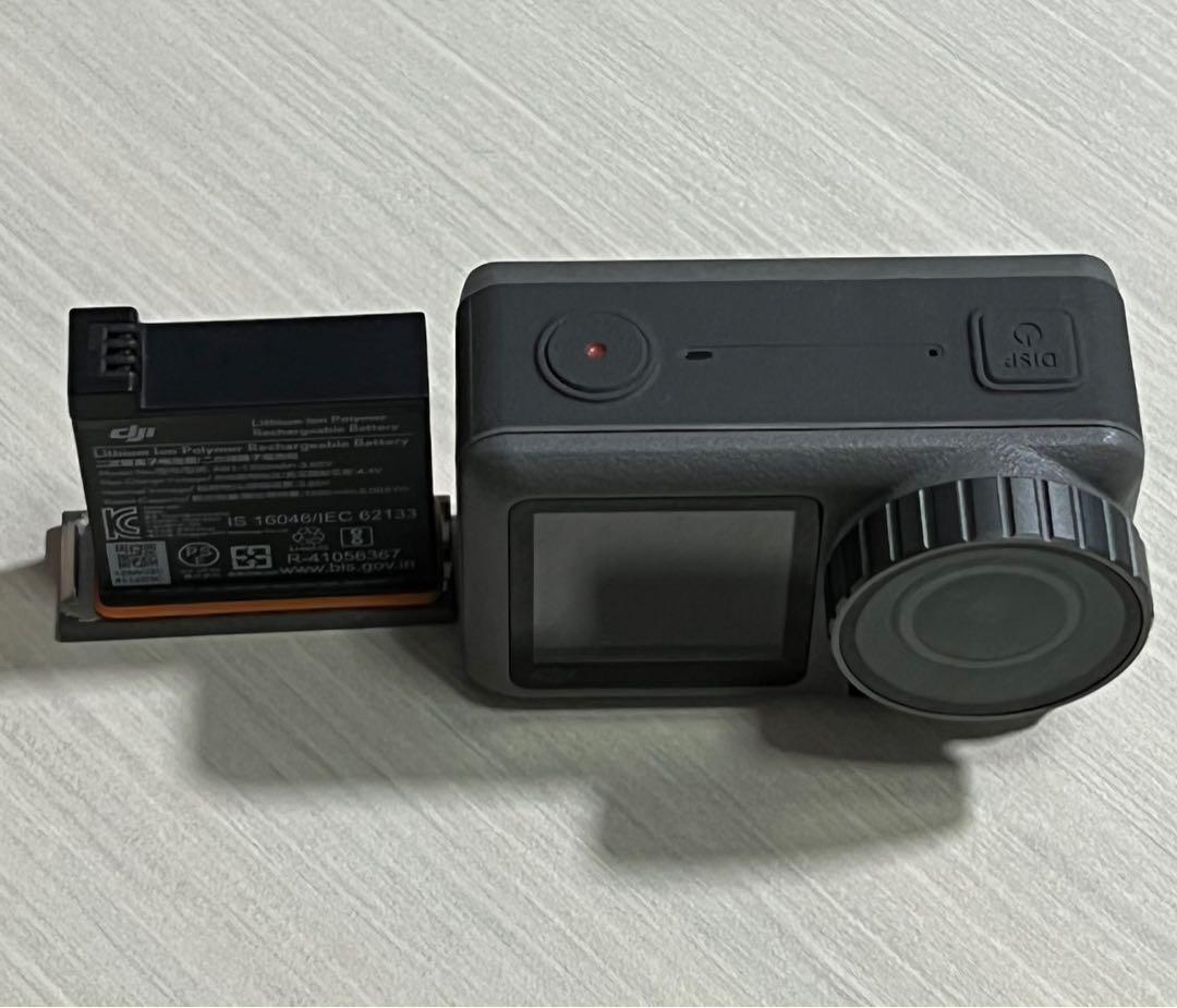 DJI Osmo action + 128gb memory card, Photography, Video Cameras on