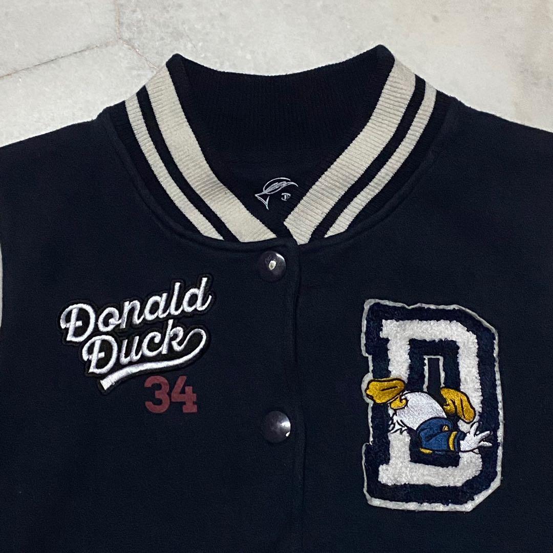 Donald duck new arrivals varsity jacket