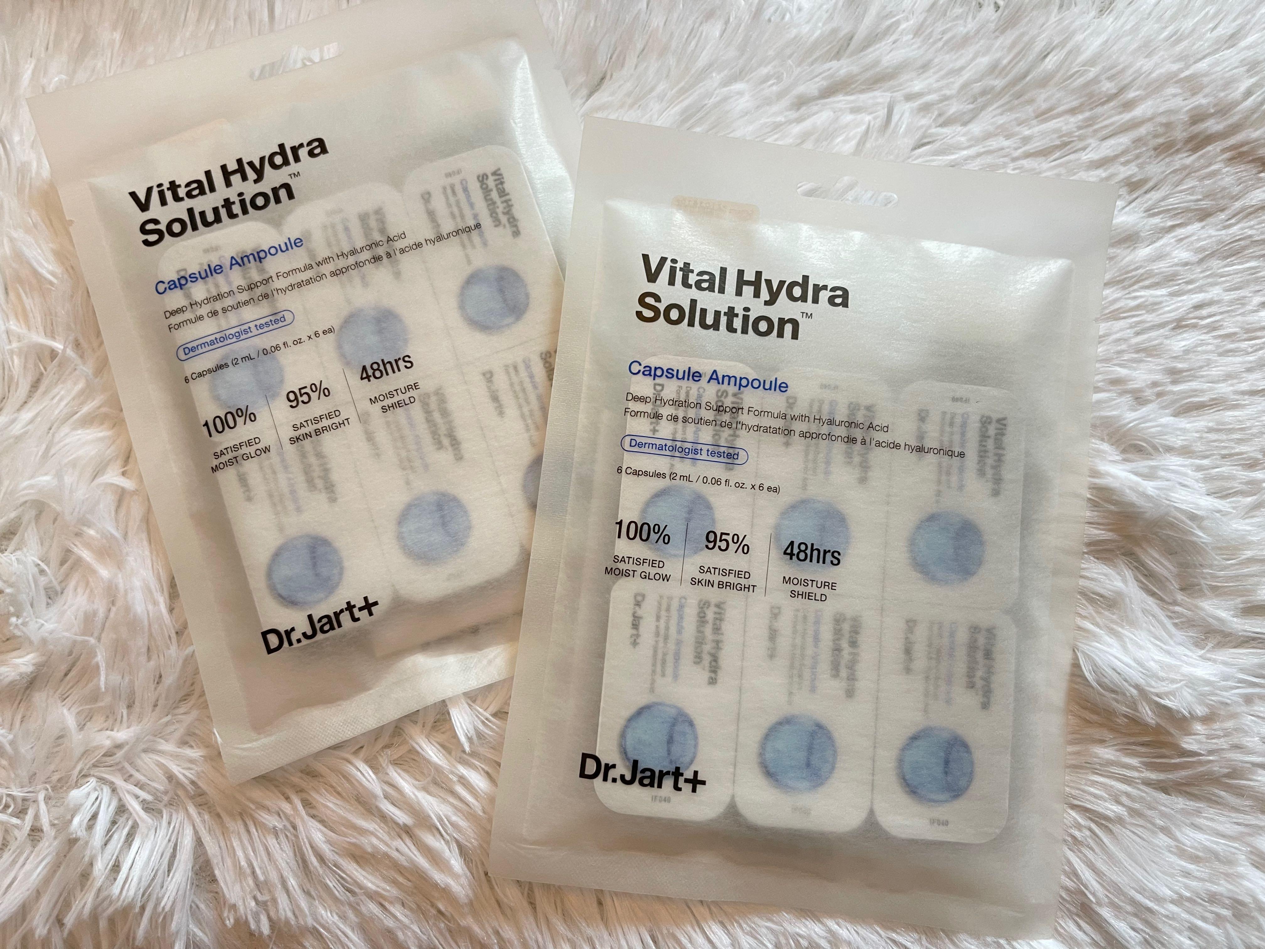 Dr Jart Vital Hydra Solution Capsule Ampoule Booster 2ml x 6 velinew