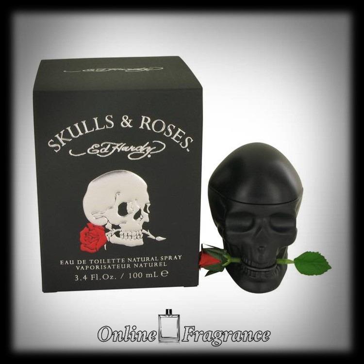 Ed Hardy Skulls Roses 100ml EDT Cologne Minyak Wangi for