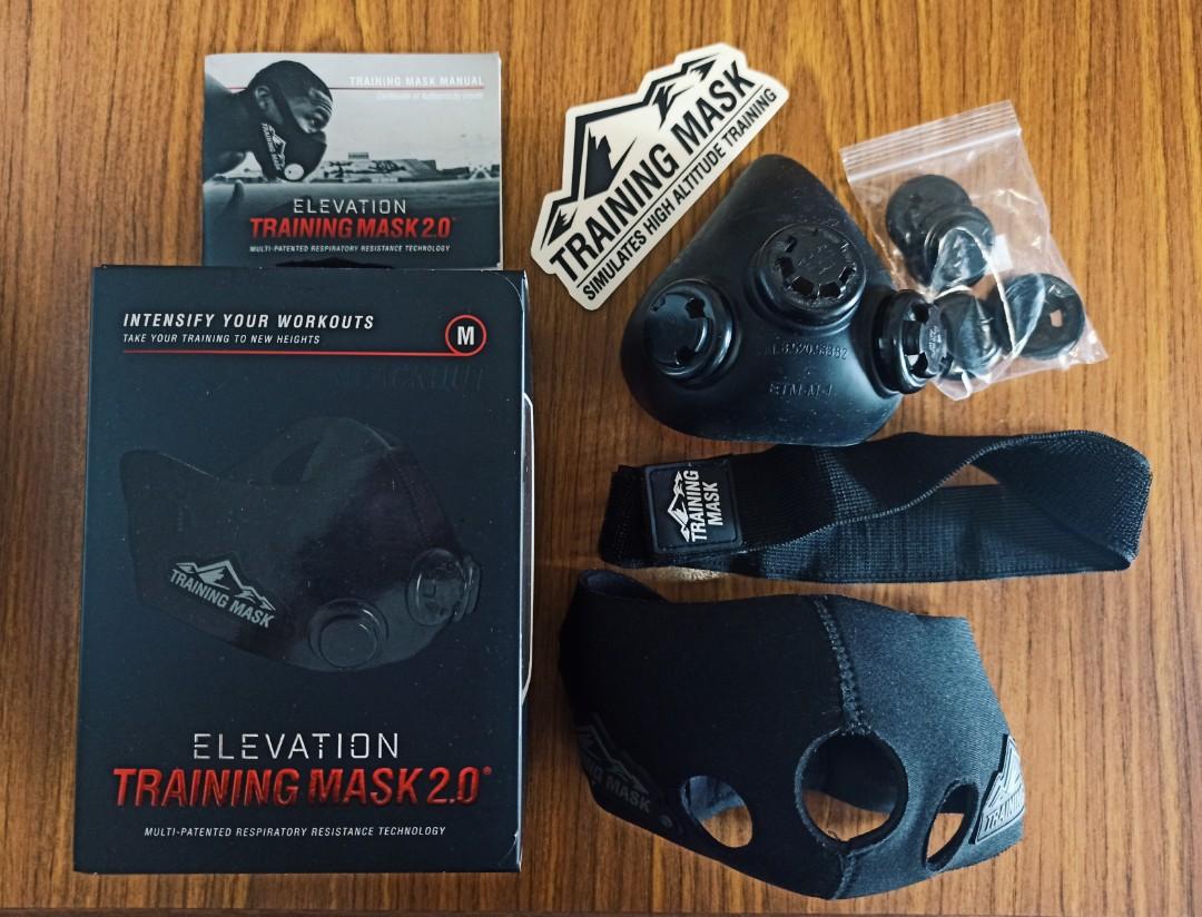 Elevation training mask 2.0, Sports Equipment, Bicycles & Parts, Parts ...