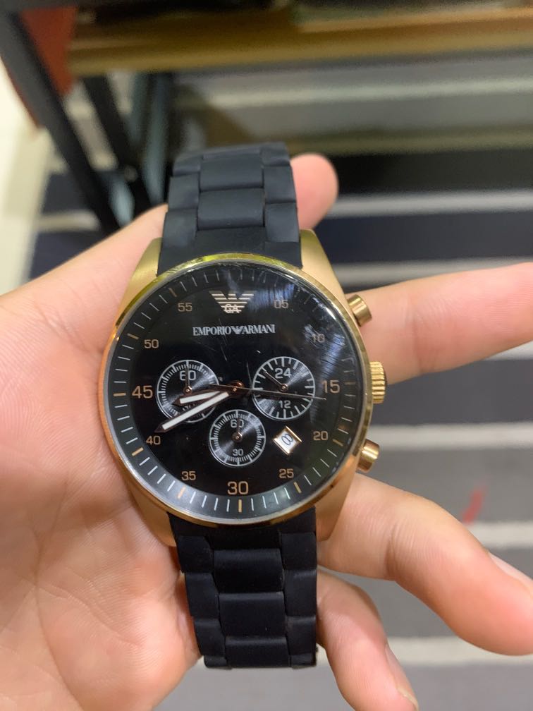 Emporio Armani Mens Watch Luxury Watches on Carousell