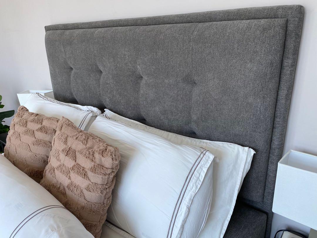 Extra long Queen (King length) bed frame, Furniture & Home Living