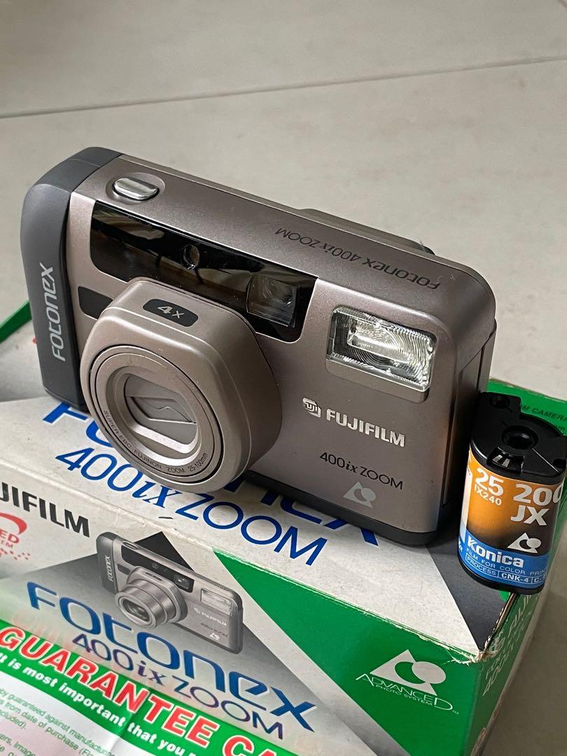 Fujifilm Fotonex 400ix ZOOM APS film camera, Photography, Cameras