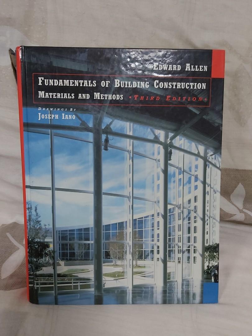 Fundamentals of Building Construction Materials and Methods, Hobbies