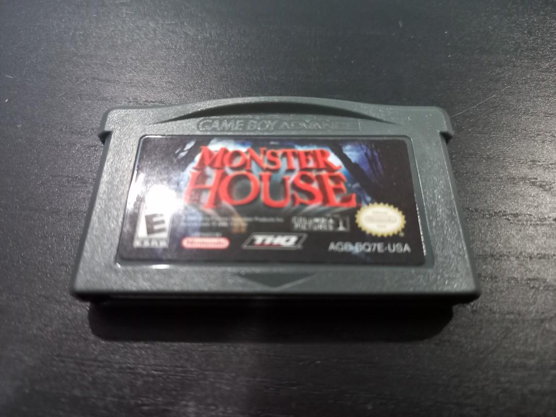 gameboy-advance-monster-house-video-gaming-video-games-nintendo-on-carousell