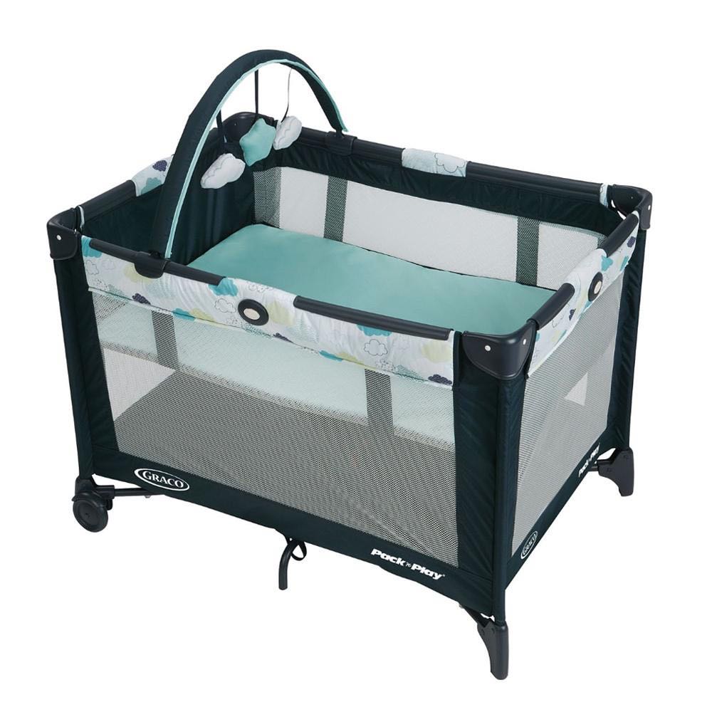 Graco playpen + free mattress cover, Babies & Kids, Baby Nursery & Kids