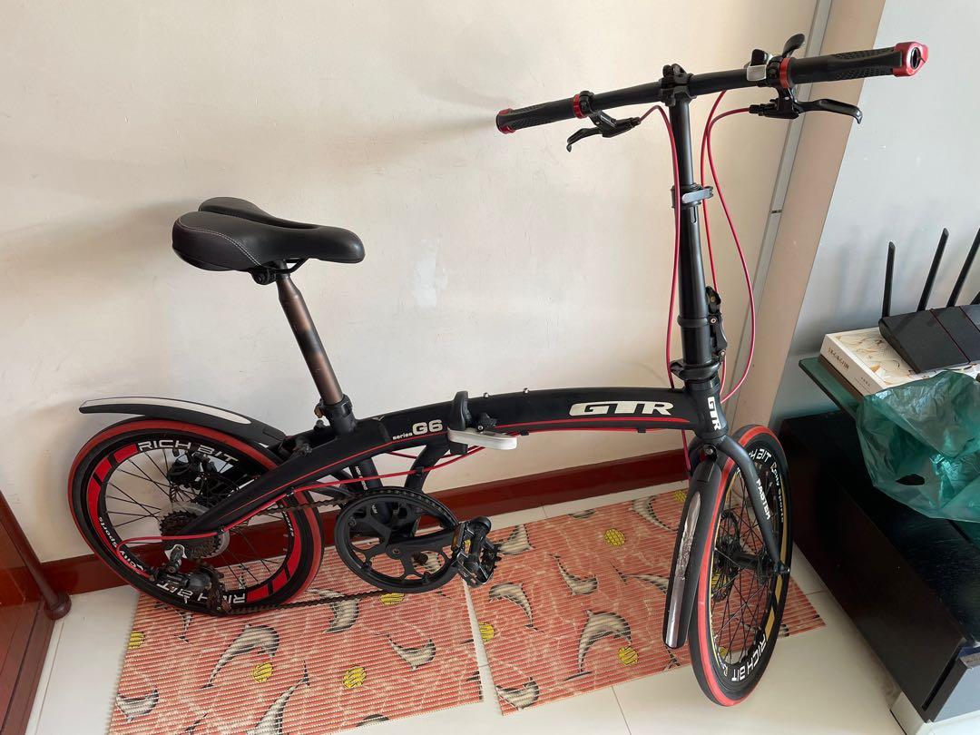 GTR G6 Bifold Folding Bicycle Sports Equipment Bicycles Parts