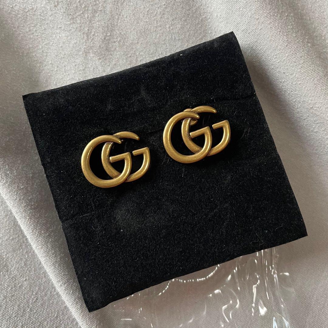 Gucci earrings 2025 double g