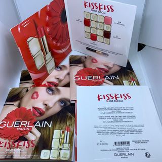 【包郵】Guerlain KISSKISS 法國嬌蘭娇兰親親水潤亮彩唇膏 KISSKISS SHINE BLOOM 95% NATURALLY-DERIVED INGREDIENTS LIPSTICK rouge Lip sample 試用裝64206170089985110