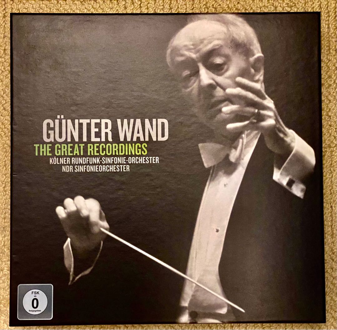 Gunter Wand - The Great Recordings, 興趣及遊戲, 音樂、樂器& 配件 