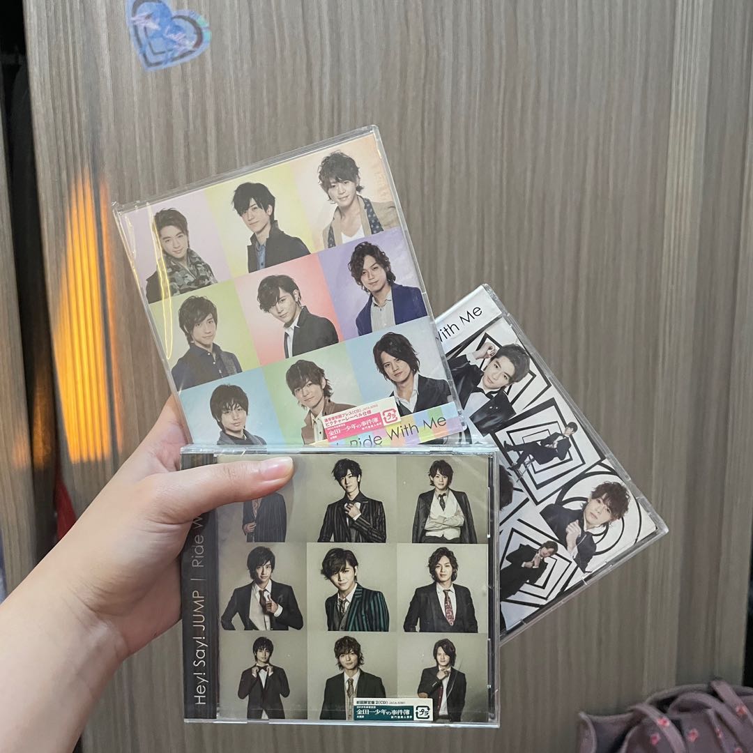 Hey!Say!JUMP 日盤CD DVD, 日本偶像在旋轉拍賣
