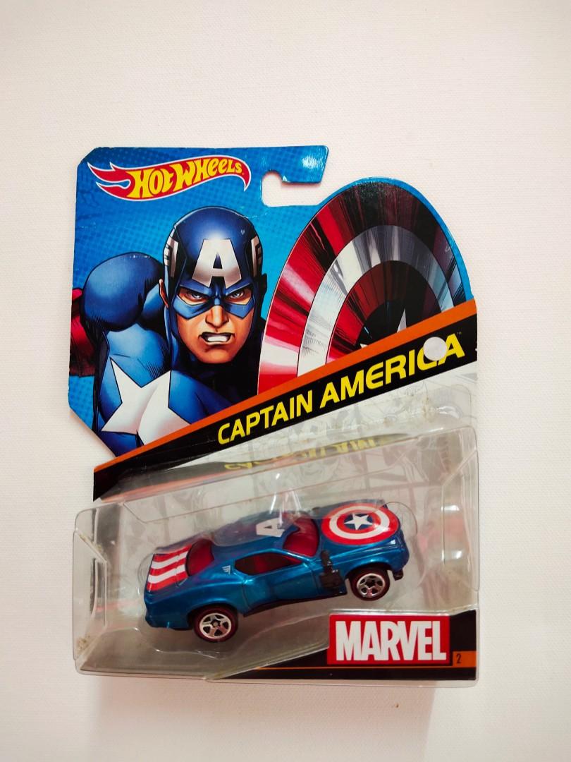 Captain america hot wheels shop