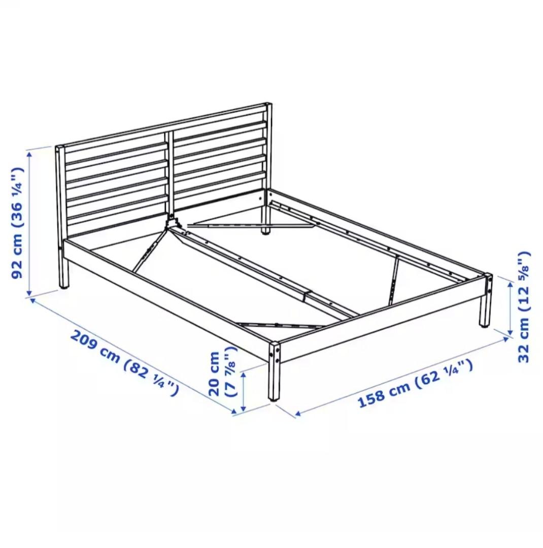 Ikea Bed Frame, Furniture & Home Living, Furniture, Bed Frames